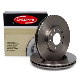 Set 2 Buc Disc Frana Fata Delphi Opel Combo C 2001-2011 BG3405